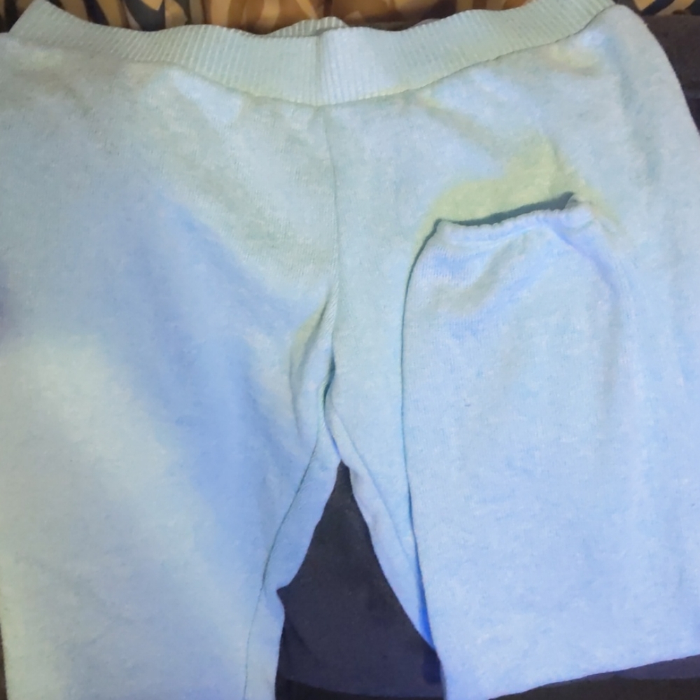 Light blue sweatpants